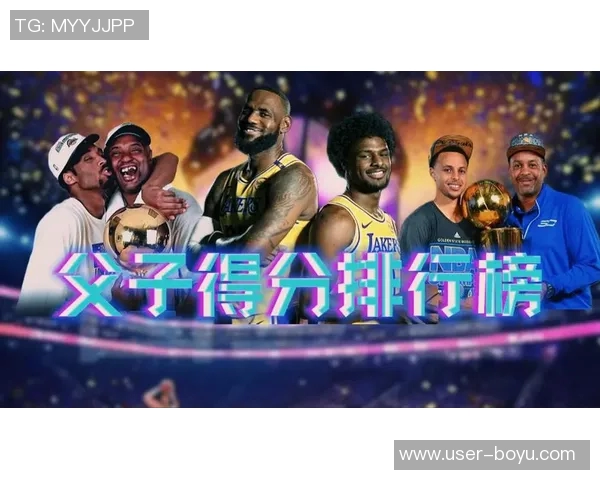 库里父子组合总分38910紧追詹姆斯父子差距仅3782分能否逆袭